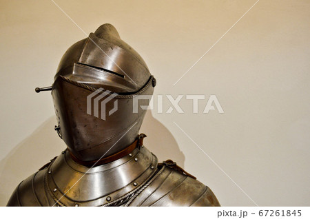 Medieval strong knight warrior chained in iron 67261845