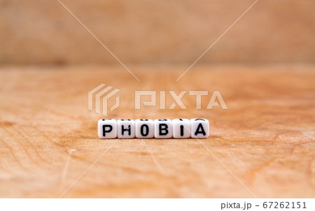 cube words on the wooden table 67262151