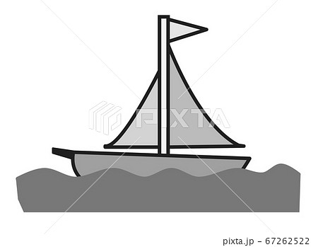海に浮かぶヨット 67262522