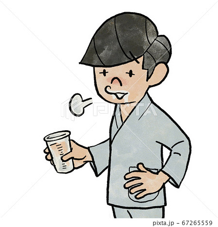 バリウムを美味しそうに飲む男 バリウムを美味しそうに飲む男 67265559
