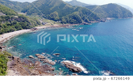 鬼海ヶ浦の空撮 67266149