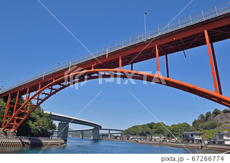 通天橋と牛深ハイヤ大橋 67266774