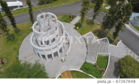 リップルランド「シンボルタワー」の空撮 67267648