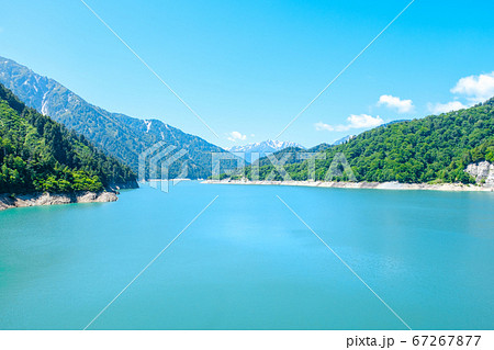 初夏の黒部湖 初夏の黒部湖 67267877
