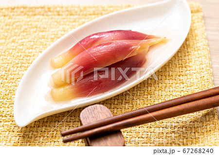 みょうがの甘酢漬け 67268240