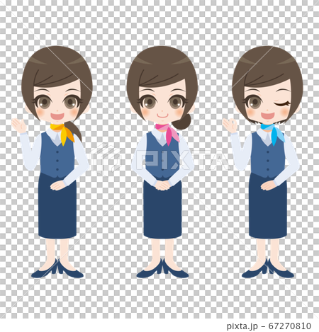 receptionist uniform images