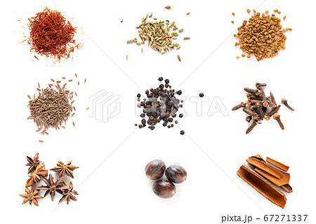 Set of different spices Set of different spices 67271337