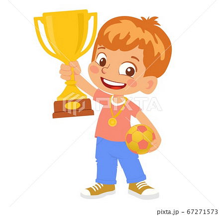 boy soccer player winner boy soccer player winner 67271573