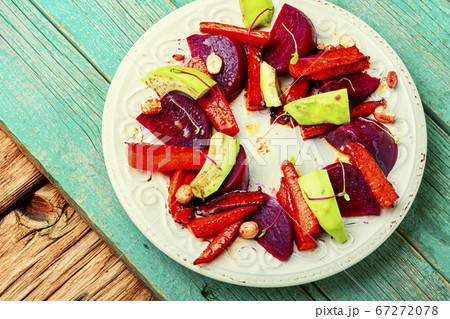 Healthy vegetable salad Healthy vegetable salad 67272078