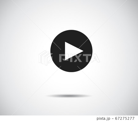 play button icon, flat logo app vector play button icon, flat logo app vector 67275277
