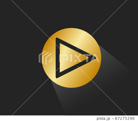 play button icon, flat logo app vector play button icon, flat logo app vector 67275290