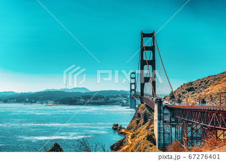 Panorama on San Francisco and the Gold Gate Panorama on San Francisco and the Gold Gate 67276401
