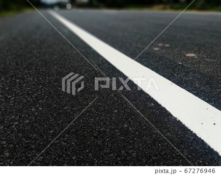 Traffic line color white in Thailand Traffic line color white in Thailand 67276946