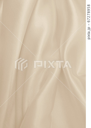 Smooth elegant golden silk or satin luxury cloth 67278958