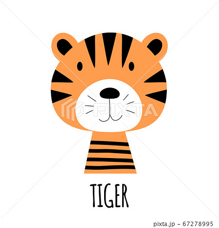 Cute Little Tiger Animal Icon. Vector Illustration Cute Little Tiger Animal Icon. Vector Illustration 67278995