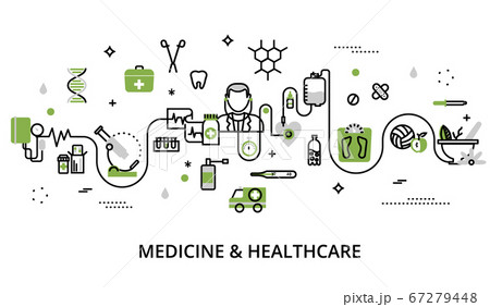 Greenery concept of medicine and healthcare 67279448