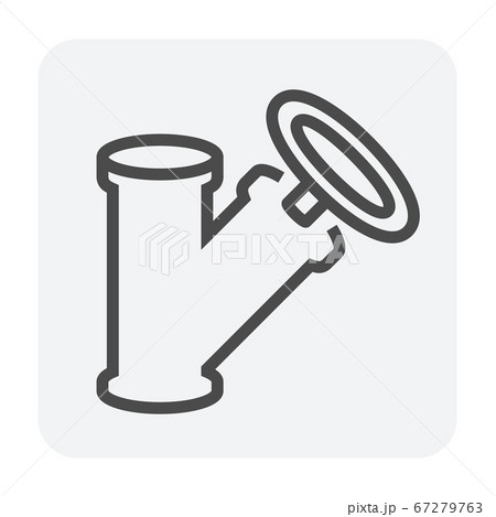 pipe connector icon 67279763