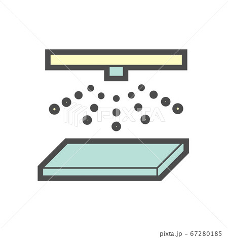Plywood material and production industry vector 67280185