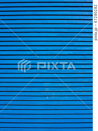 Blue wall of thin boards background or texture Blue wall of thin boards background or texture 67280282