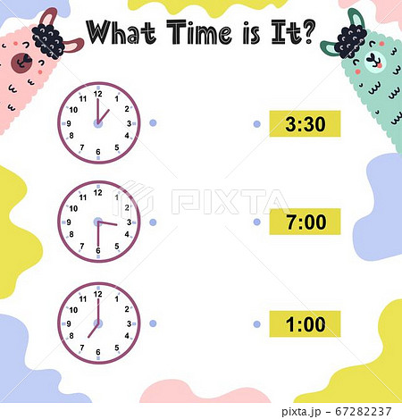 What time is it worksheet for kids. Telling time practice 67282237