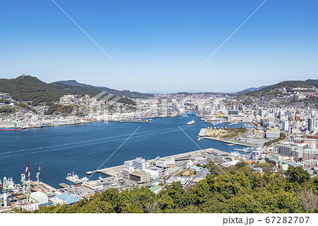 長崎県長崎市 長崎の街並み 長崎県長崎市 長崎の街並み 67282707
