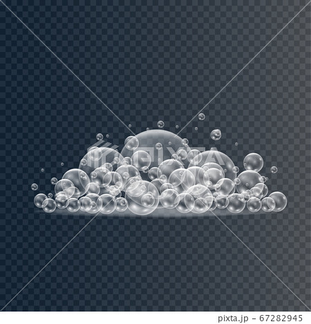 Realistic soap bubbles. Realistic soap bubbles. 67282945