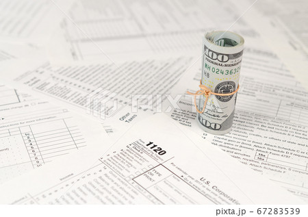1120 U.S. Corporation income tax return form with 1120 U.S. Corporation income tax return form with 67283539