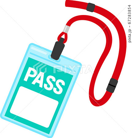 ストラップ付きの入場パス	 67283854