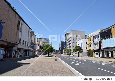 Red Light District In Ota City Gunma Stock Photo