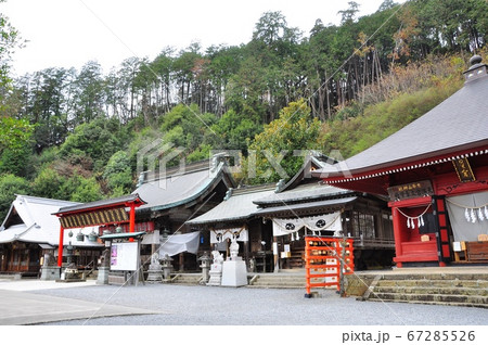 栃木県栃木市　太平山神社の社殿　 67285526