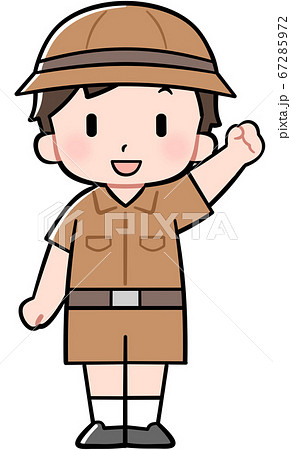 探検家の男の子 67285972