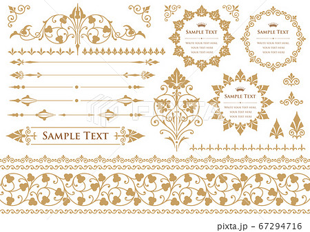 ビンテージオーナメントセット 67294716