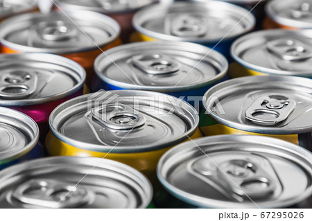 aluminum cans with carbonated water, energy drinks or bee aluminum cans with carbonated water, energy drinks or bee 67295026