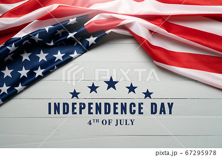 USA Independence day 4th of July concept, United States of America flag 67295978