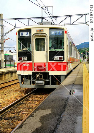 南会津路を走る…6050系 電車 会津田島駅 南会津路を走る…6050系 電車 会津田島駅 67297743