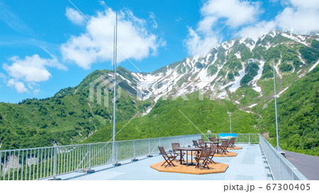 黒部平の風景(立山を望む) 黒部平の風景(立山を望む) 67300405