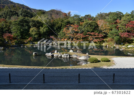 天龍寺　曹源池庭園 67301622