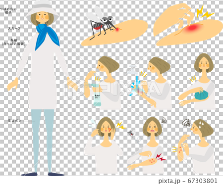 Set against mosquito bites and insect bites Set against mosquito bites and insect bites 67303801