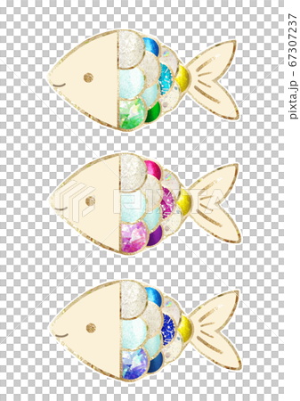 Glowing fish 67307237