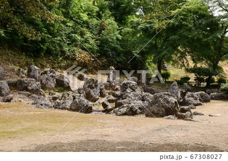 朝倉氏遺跡湯殿跡庭園 67308027