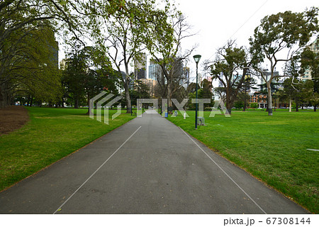 オーストラリア　メルボルン街並み 67308144