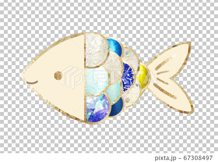 Glowing fish 67308497