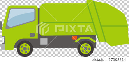 ゴミ収集車 67308814
