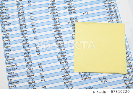 business office desk closeup - financial reports, business office desk closeup - financial reports, 67310220