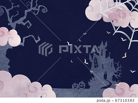 ハロウィンナイト-ハロウィン背景素材 67310383