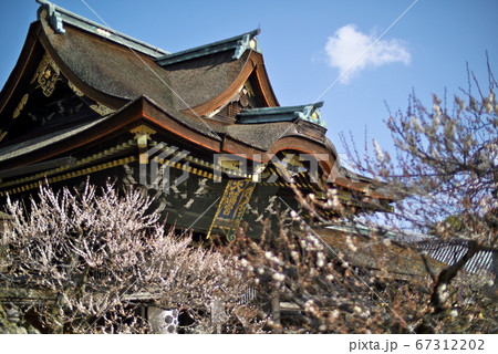北野天満宮　三光門　京都 67312202
