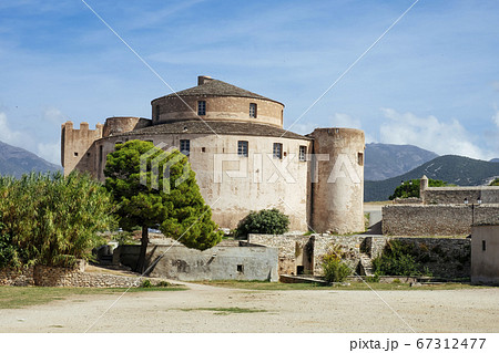 Citadel of Saint-Florent, in Corse, France. 67312477