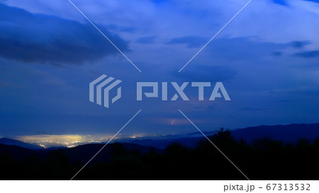 室根山から見た気仙沼の夜景 67313532