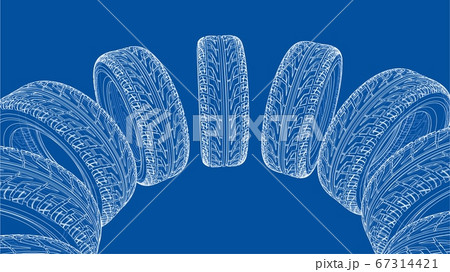 Car tires concept Car tires concept 67314421