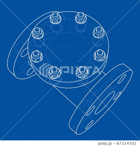 Industrial valve outline Industrial valve outline 67314501